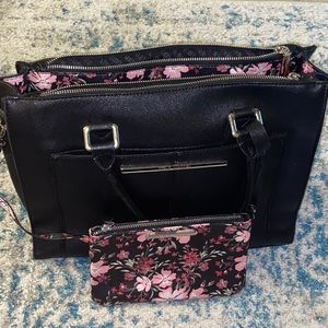 Briefcase like purse